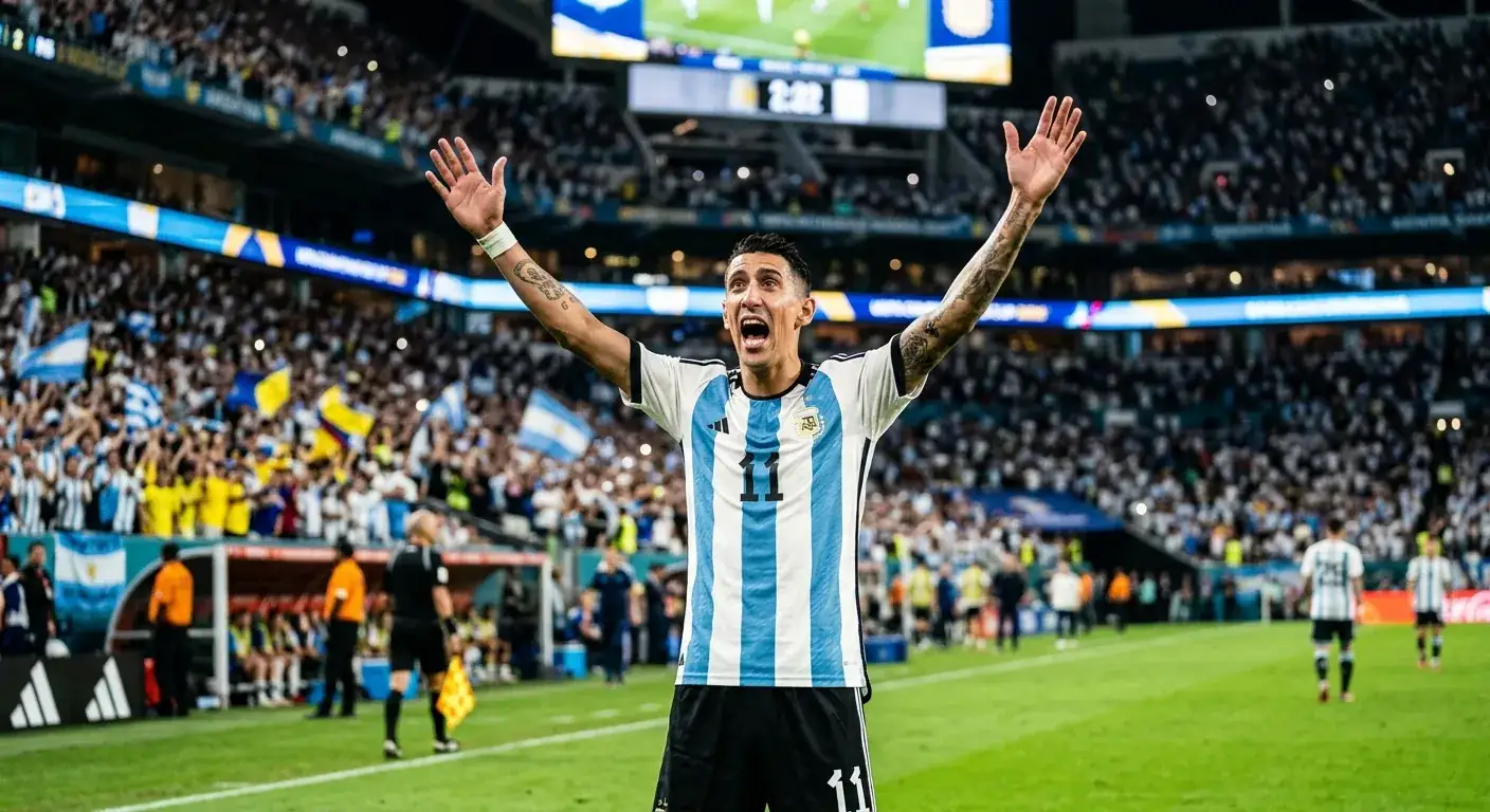 Argentiinan kapteeni juhlii historiallista MM-maalia stadionilla 22. kesäkuuta 2026